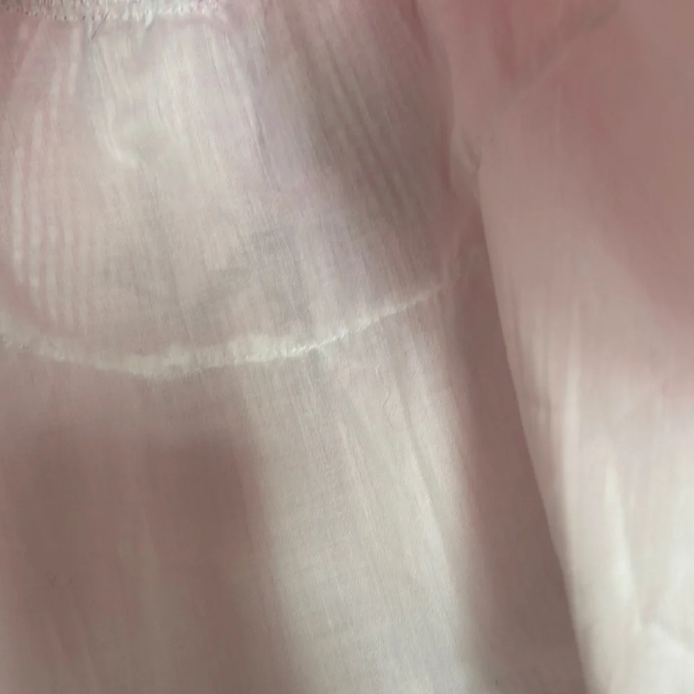 Rare Editions Pink and White Ruffled Tiered Sundress